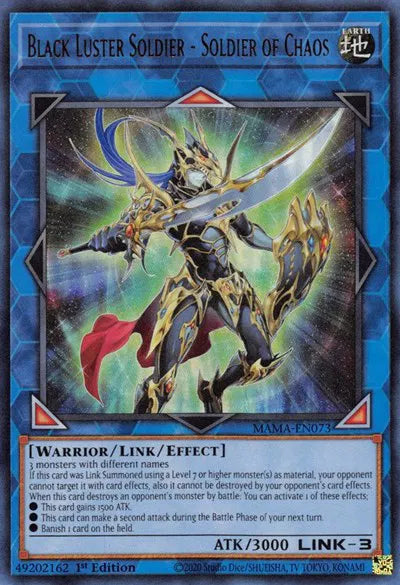 Black Luster Soldier - Soldier of Chaos (Ultra Rare): MAMA-EN073 - Yu-Gi-Oh! Single Card