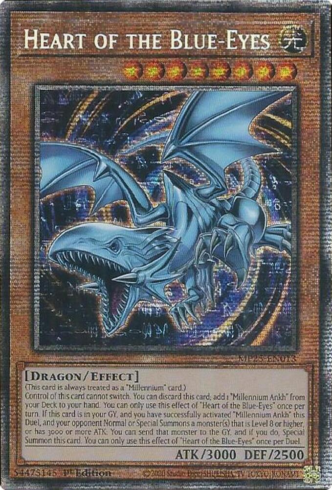 Heart of the Blue-Eyes (Starlight Rare): MP25-EN013 - Yu-Gi-Oh! Single Card