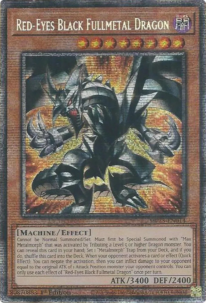Red-Eyes Black Fullmetal Dragon (Starlight Rare): MP25-EN014 - Yu-Gi-Oh! Single Card