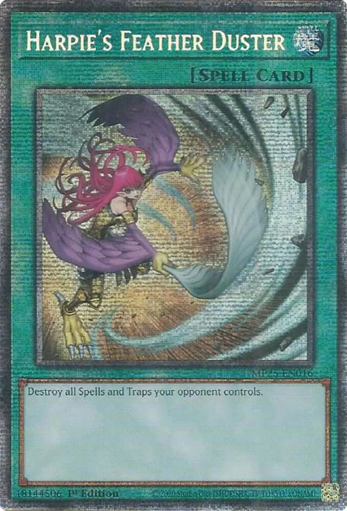 Harpie's Feather Duster (Starlight Rare): MP25-EN016 - Yu-Gi-Oh! Single Card