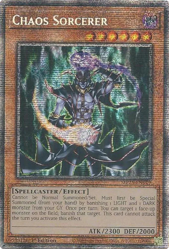 Chaos Sorcerer (Starlight Rare): MP25-EN019 - Yu-Gi-Oh! Single Card
