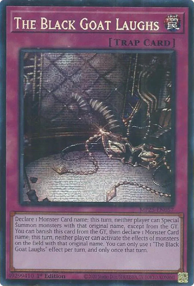 The Black Goat Laughs (Prismatic Secret Rare): MP25-EN057 - Yu-Gi-Oh! Single Card