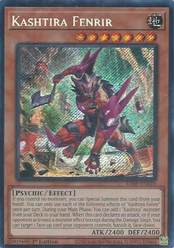 Kashtira Fenrir (Secret Rare): RA05-EN024 - Yu-Gi-Oh! Single Card