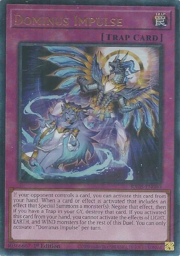Dominus Impulse (Ultimare Rare): RA05-EN080 - Yu-Gi-Oh! Single Card