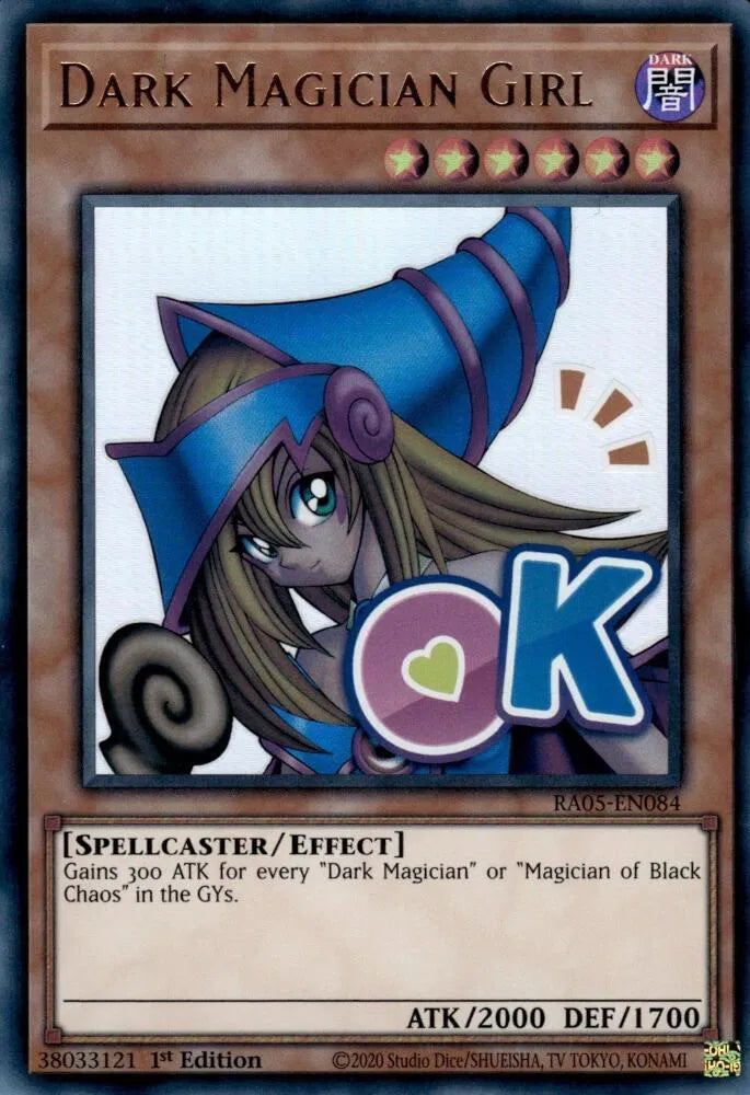 Dark Magician Girl (Ultra Rare)(Stamp Art Work): RA05-EN084 - Yu-Gi-Oh! Single Card