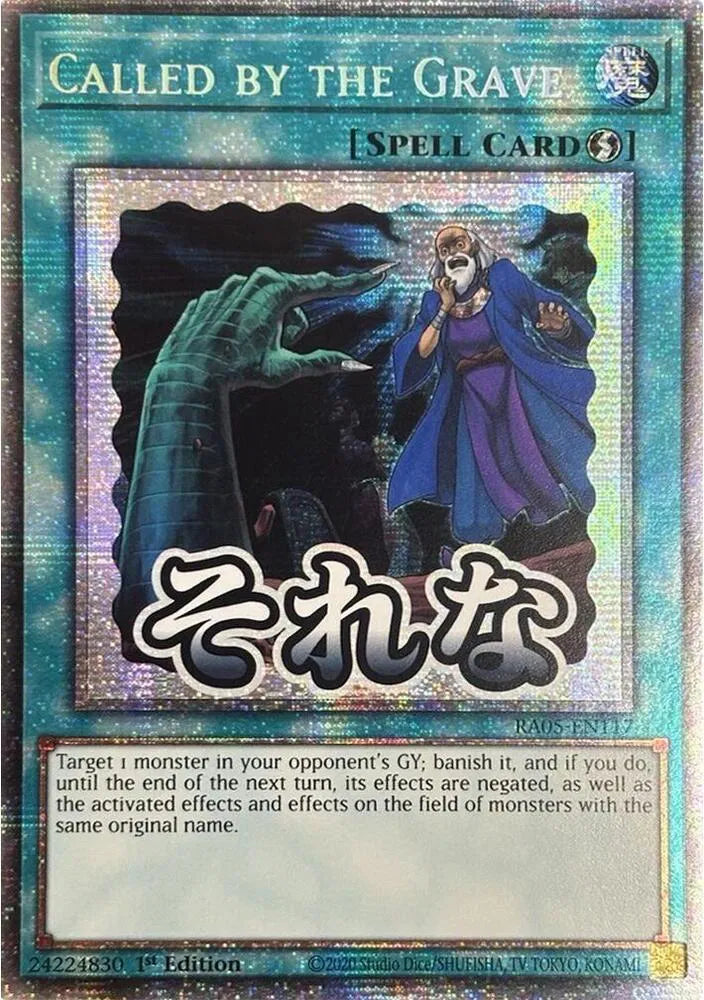 Called by the Grave (Starlight Rare): RA05-EN117 - Yu-Gi-Oh! Single Card