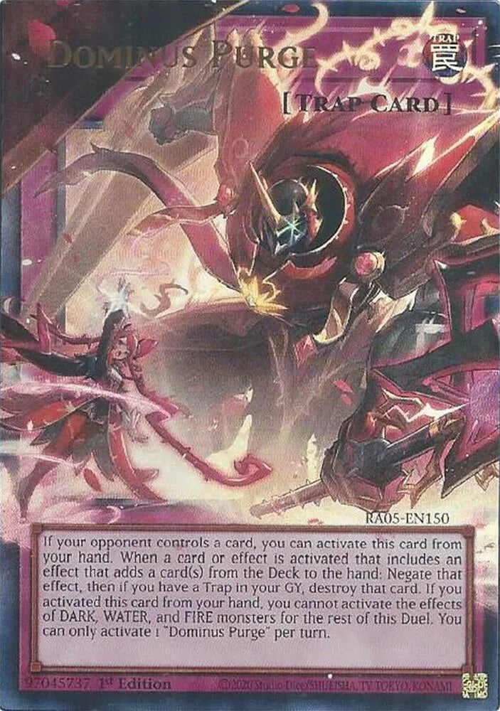 Dominus Purge (Ultra Rare): RA05-EN150 - Yu-Gi-Oh! Single Card