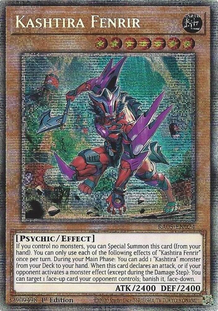 Kashtira Fenrir (Starlight Rare): RA05-EN024 - Yu-Gi-Oh! Single Card