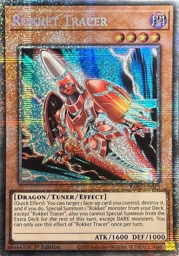 Rokket Tracer (Starlight Rare): RA05-EN015 - Yu-Gi-Oh! Single Card