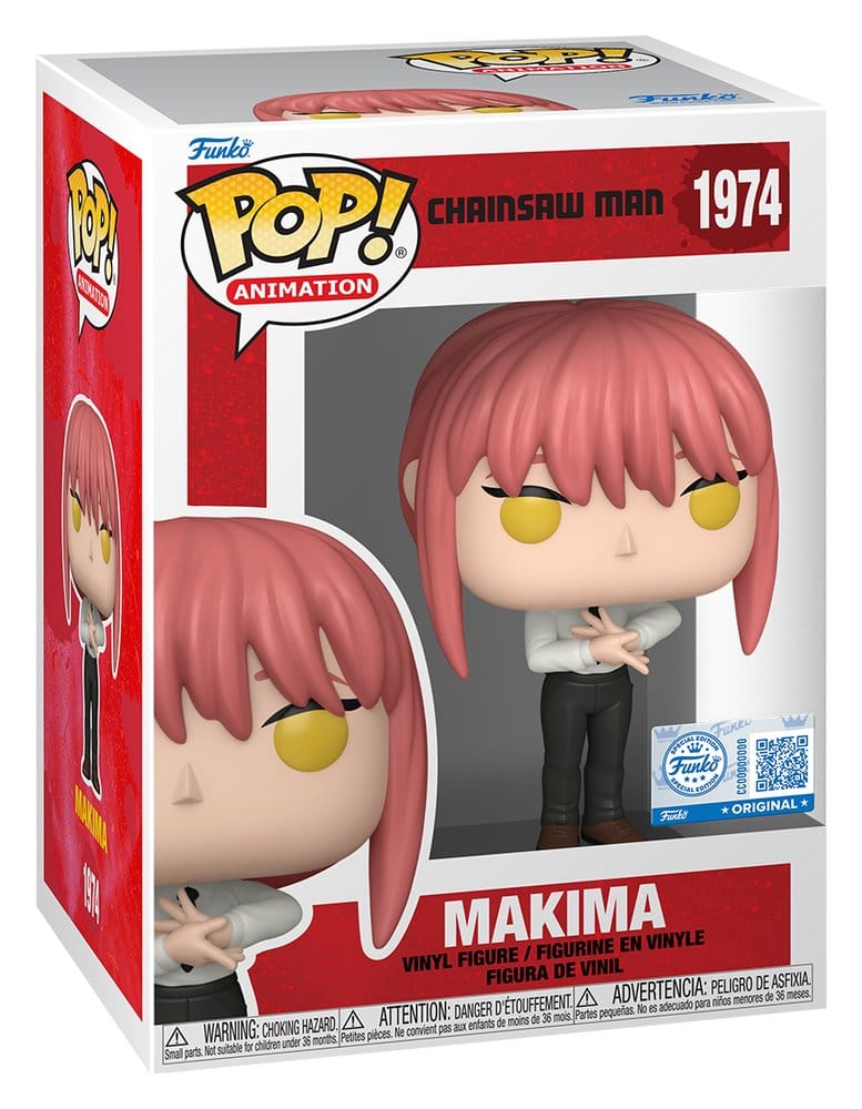 Chainsaw Man POP! Animation Vinyl Figure Makima Exclusive Edition 9 cm | Preorder