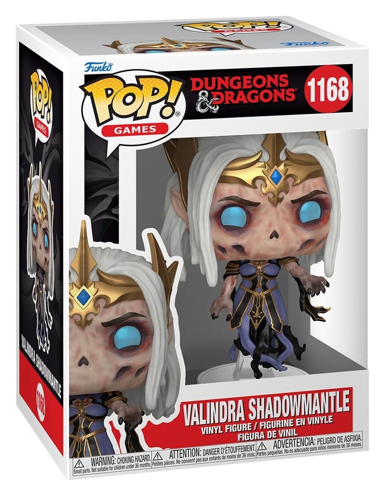 Dungeons & Dragons POP! Games Vinyl Figure Valindra Shadowmantle 9 cm | Preorder