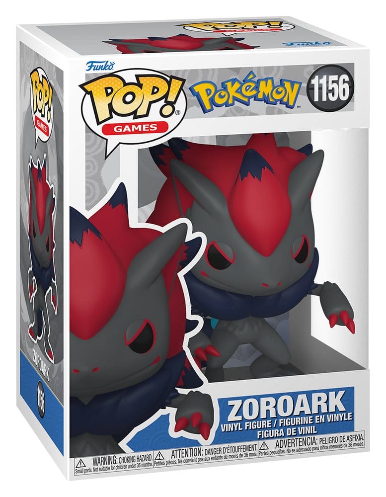 Pokémon POP! Games Vinyl Figure Zoroark 9 cm | Preorder