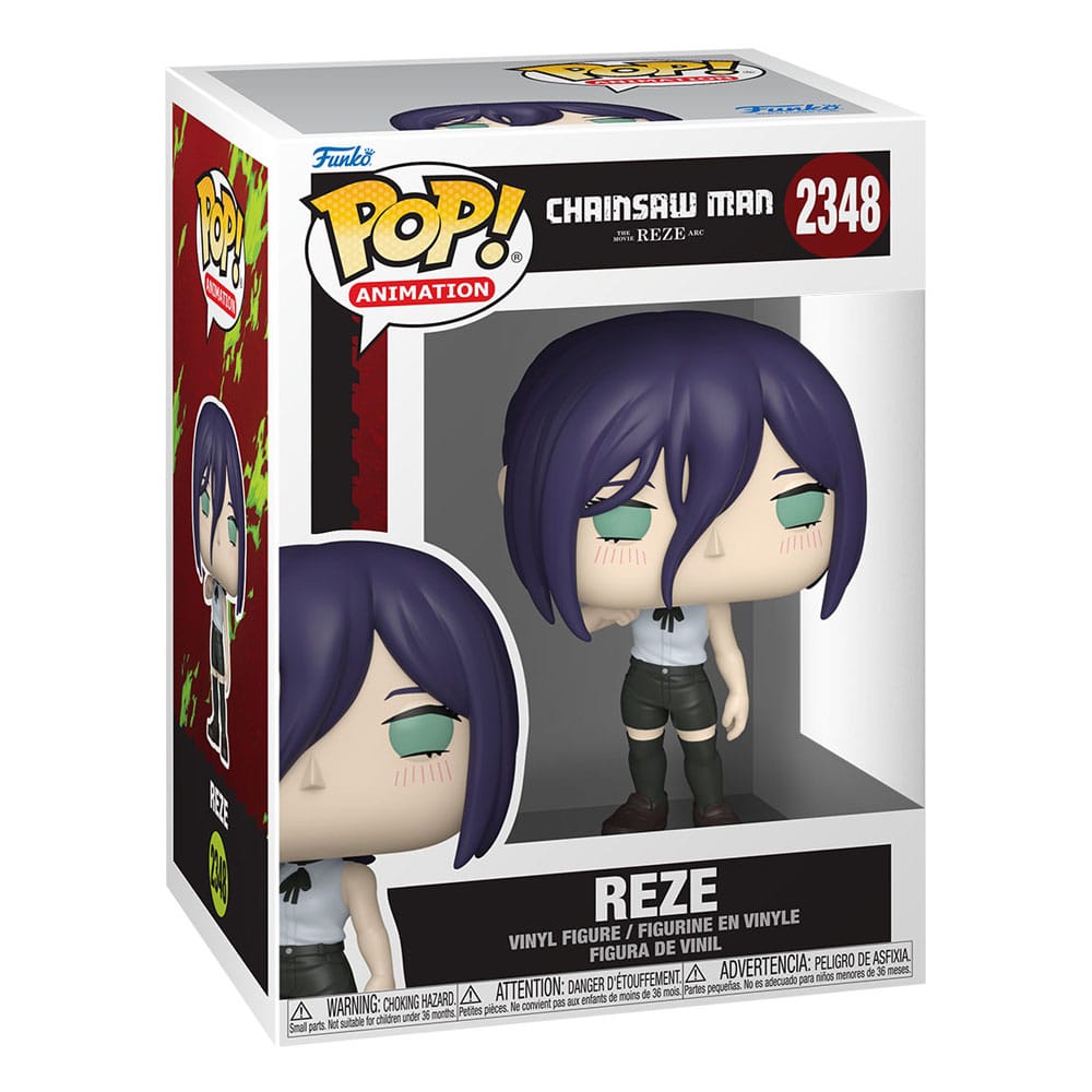 Chainsaw Man POP! Animation Vinyl Figures Reze 9 cm | Preorder