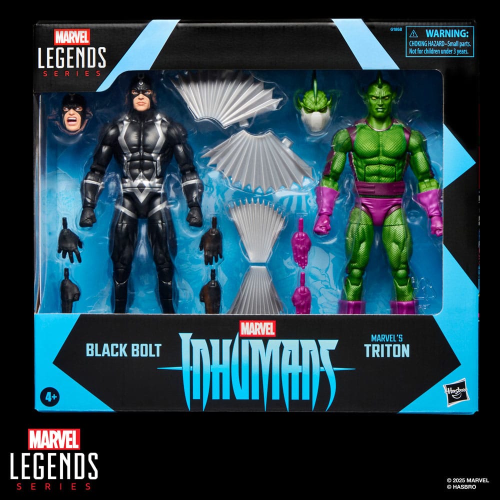 Marvel Legends Action Figure 2-Pack Black Bolt & Marvel's Triton 15 cm