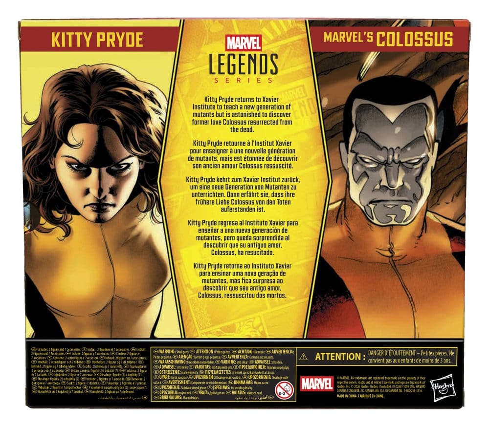 Astonishing X-Men Marvel Legends Action Figure 2-Pack Kitty Pryde & Marvel's Colossus 15 cm | Preorder